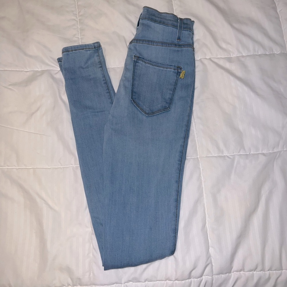 High rise jeans